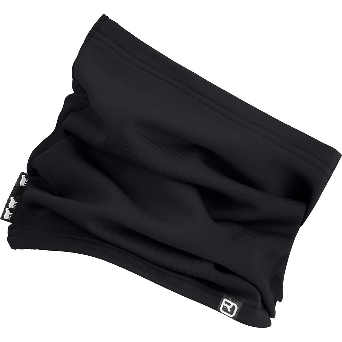 Ortovox Serviette tubulaire Fleece Light (taille ONE SIZE, Noir)