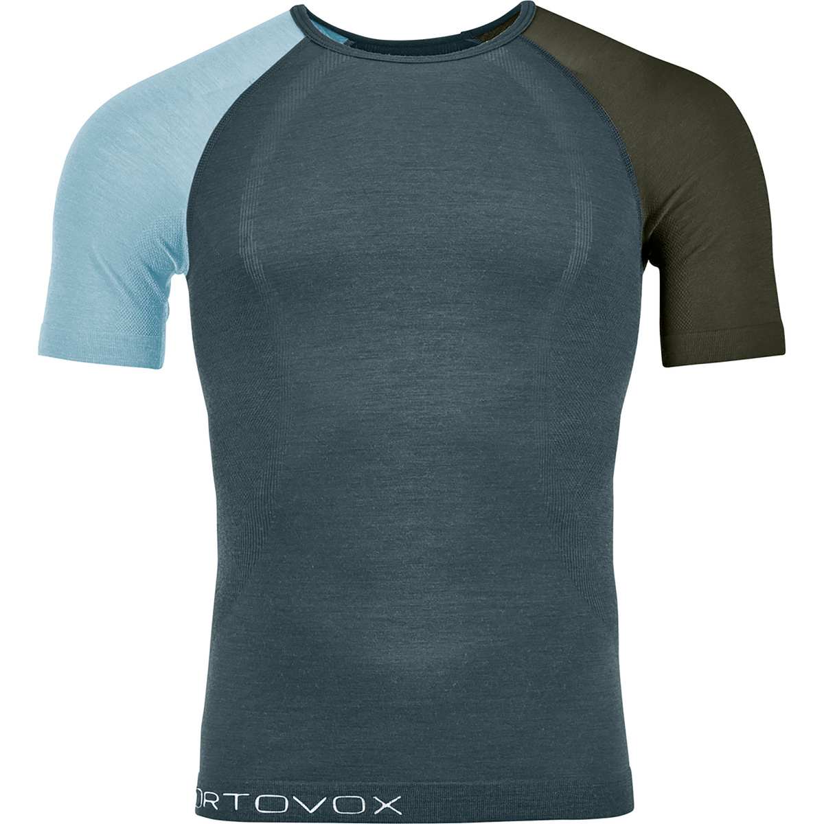 Ortovox Uomo Maglietta 120 Comp Light (Taglia S, Grigio)