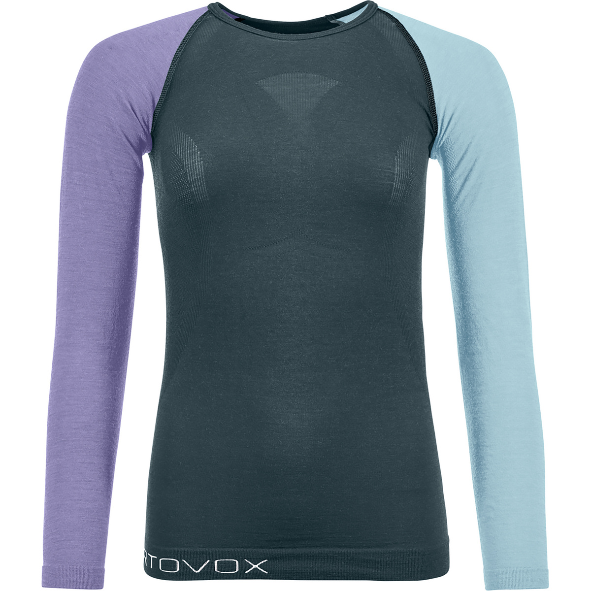 Ortovox Donna Maglia manica lunga 120 Comp Light (Taglia L, Grigio)