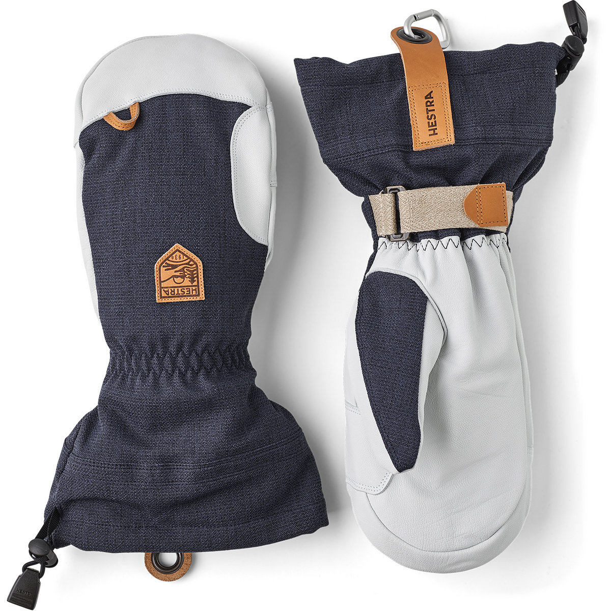 Image of Hestra Manopole Army Leather Patrol Gaunlett