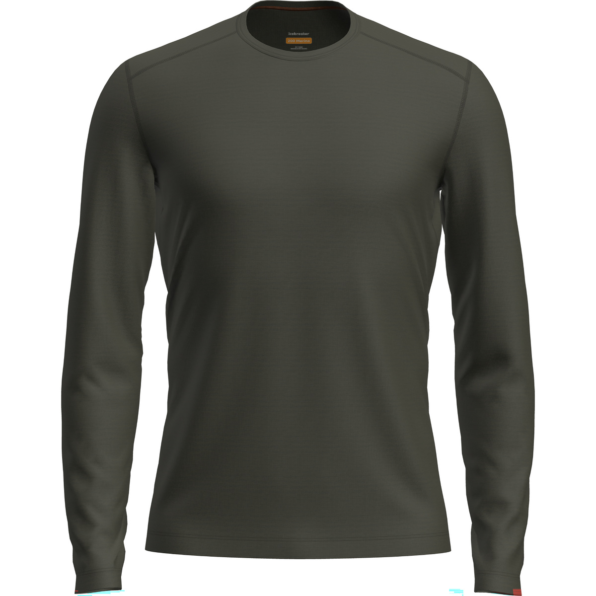 Icebreaker Herren 200 Oasis Longsleeve (Größe S, oliv)