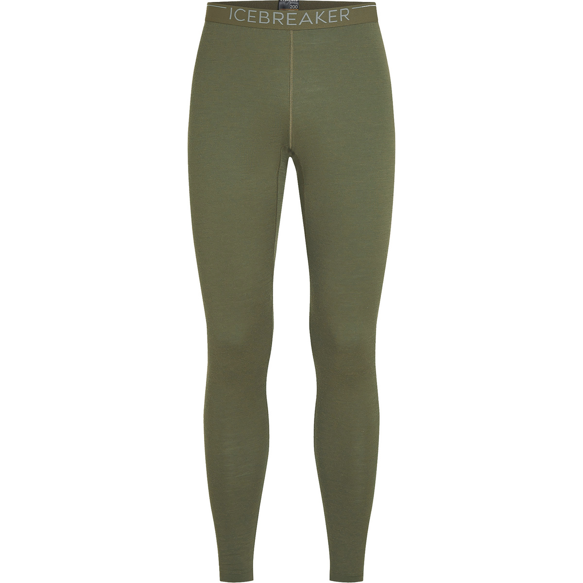 Icebreaker Homme Leggings 200 Oasis (taille XXL, Olive)