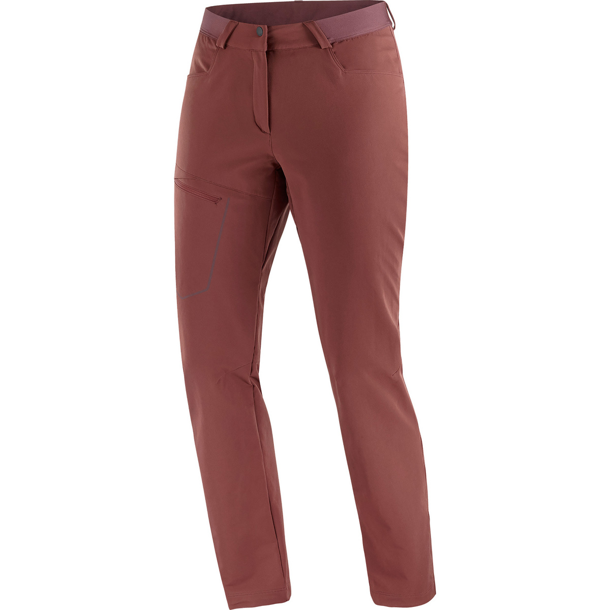 Salomon Damen Wayfarer Warm Hose (Größe L, braun)