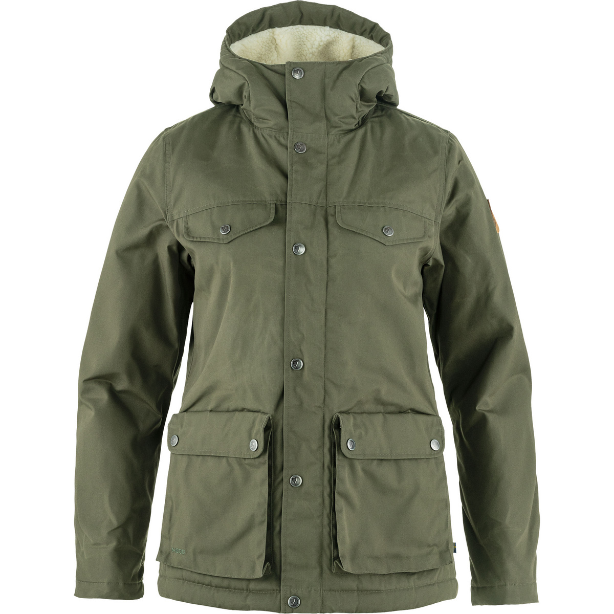Fjällräven Donna Giacca Greenland Winter (Taglia XS, Verde)