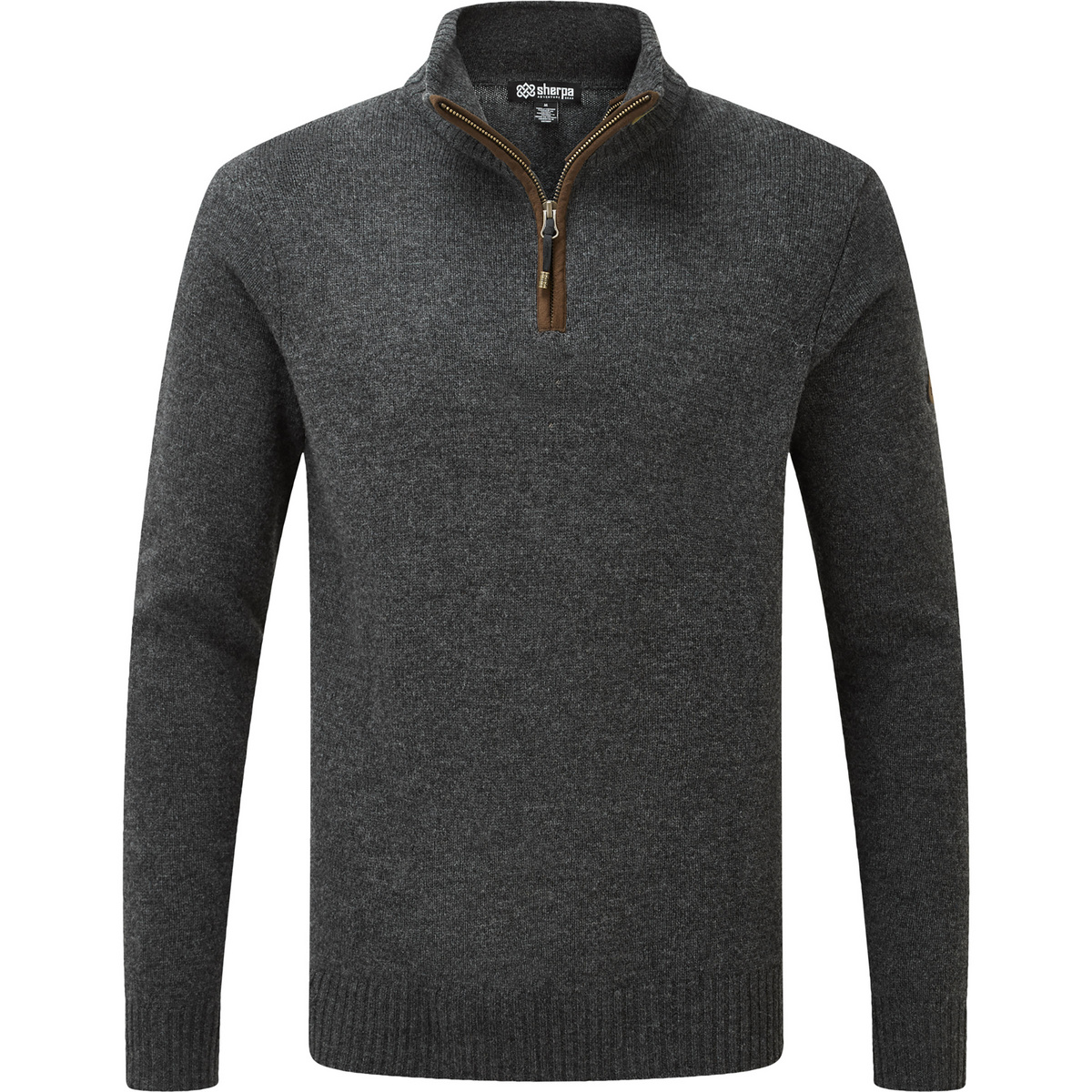 Sherpa Adventure Gear Herren Kangtega Quarter Zip Pullover (Größe S, grau)