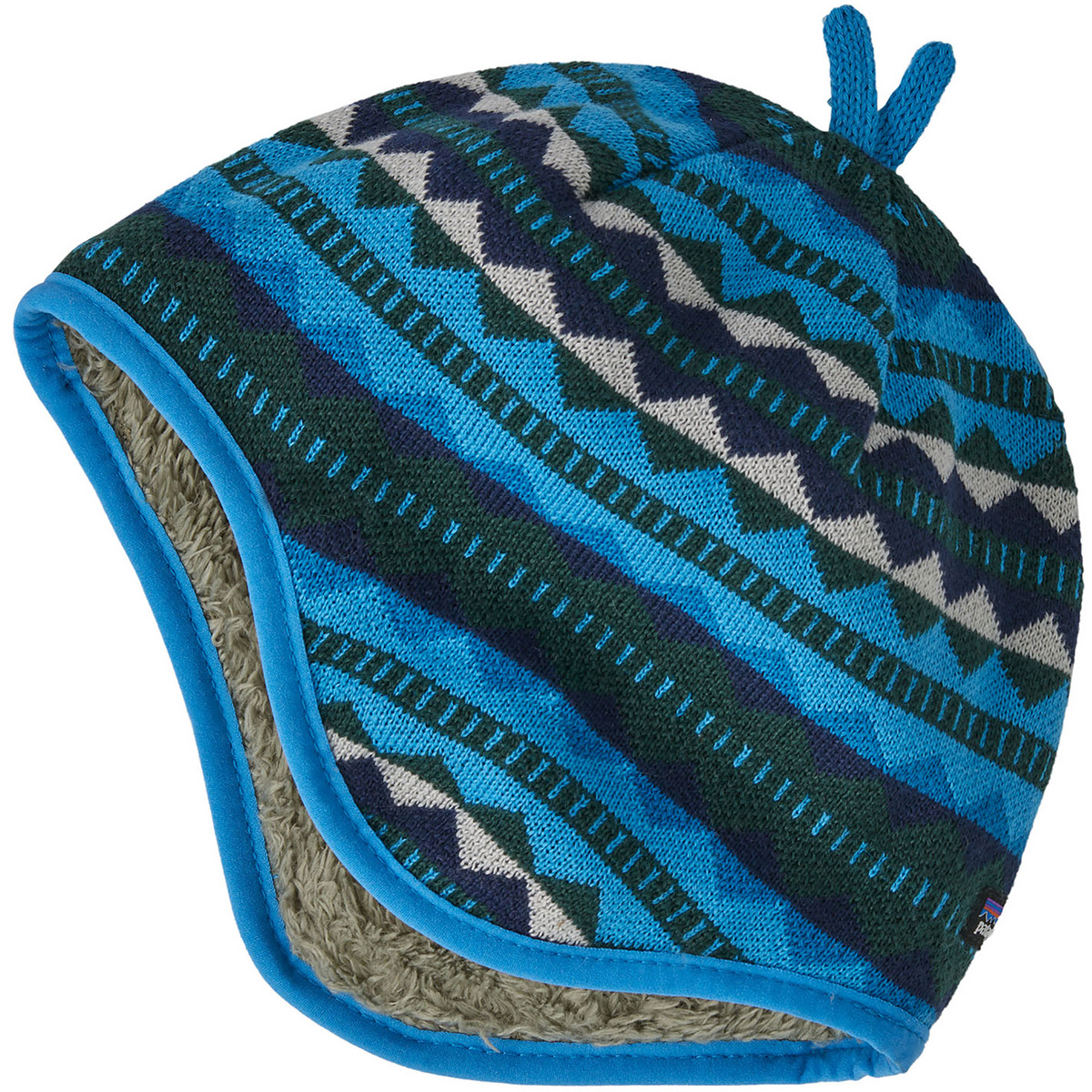 Patagonia Bambino Berretto reversibile Baby (Taglia 44, Blu)