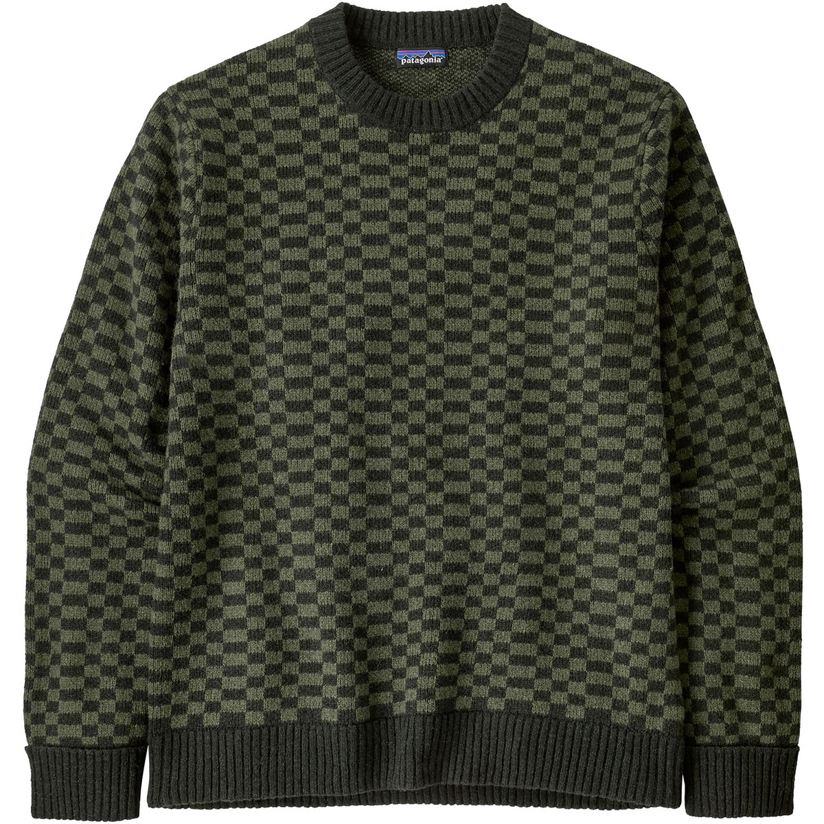 Patagonia Homme Pull Recycled Wool (taille M, Olive)