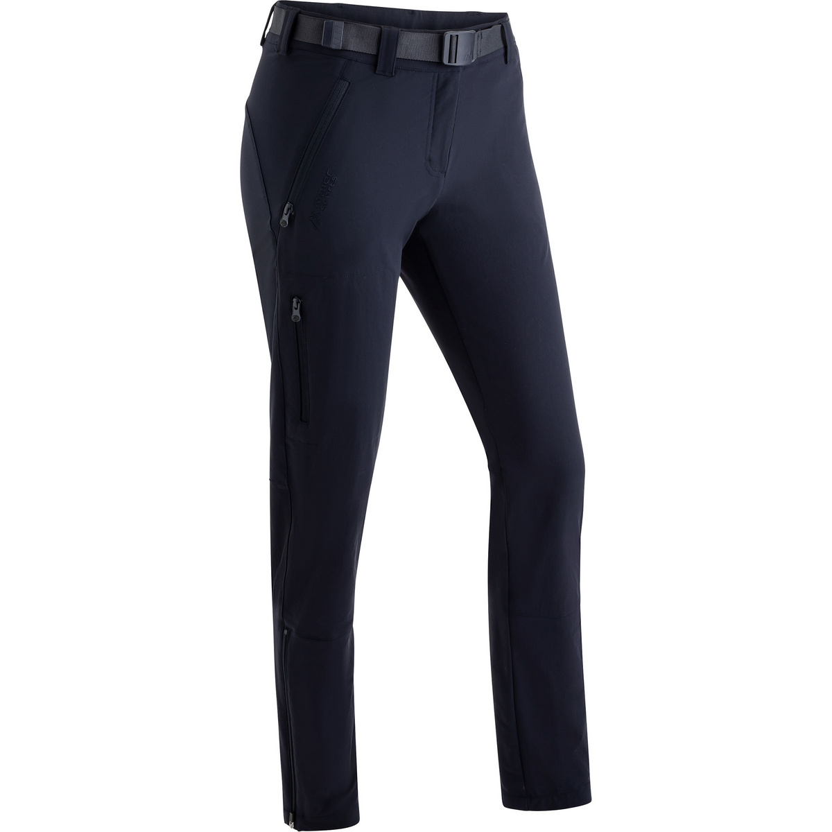 Maier Sports Damen Lana Slim Hose (Größe M, blau)
