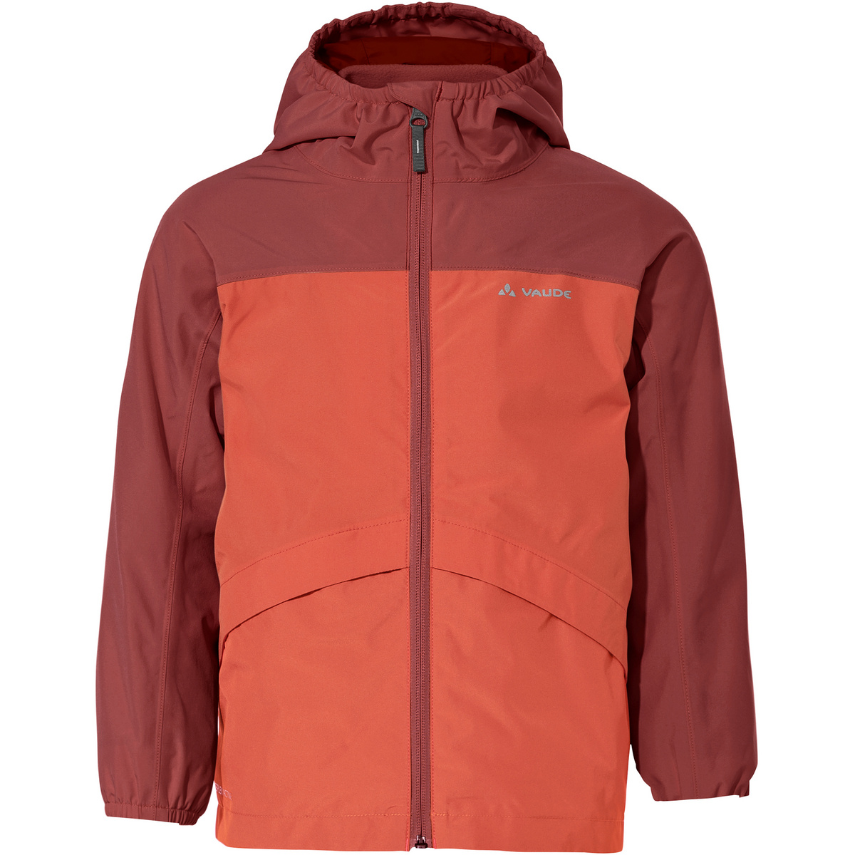 Vaude Kinder Escape 3in1 Jacke (Größe 104, rot)