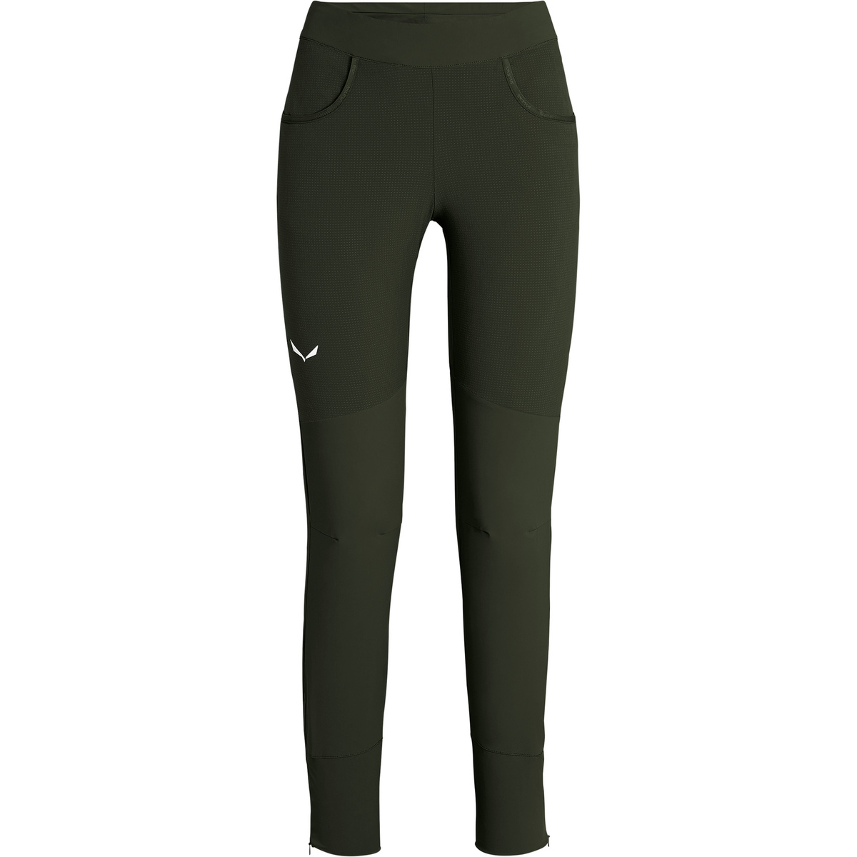 Salewa Donna Leggings Agner Dst (Taglia XL, Verde)
