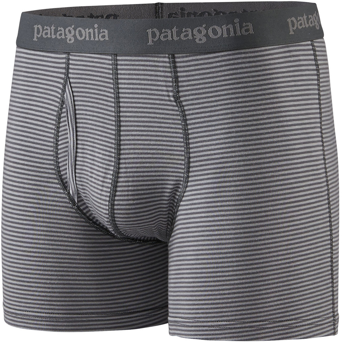Patagonia Uomo Boxer Essential 3 (Taglia S, Grigio)