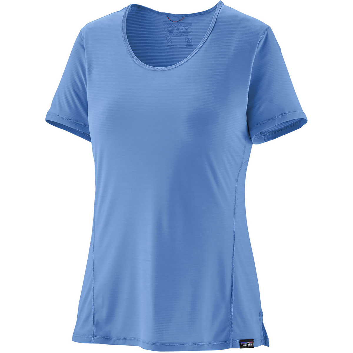 Patagonia Donna Maglia a manica corta Lightweight Cap Cool (Taglia M, Blu)