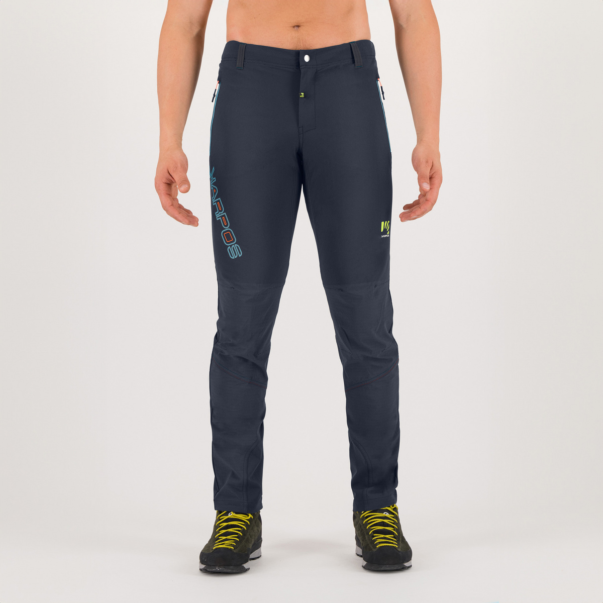 Karpos Homme Pantalon Ramezza Light (taille L, Bleu)