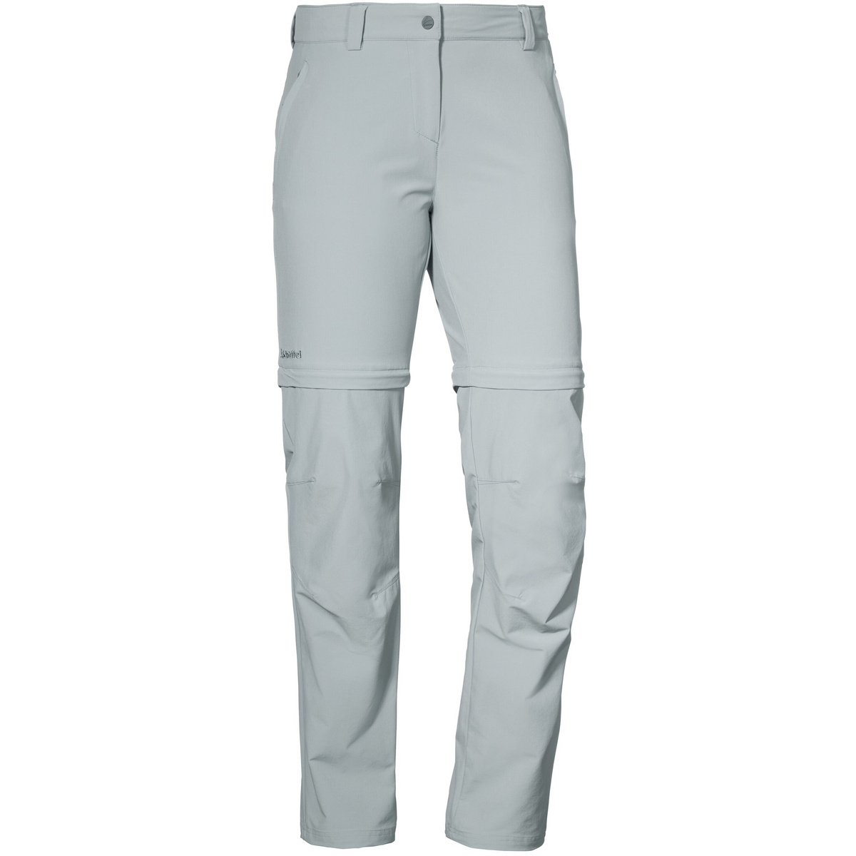 Schöffel Damen Ascona Zip-Off Hose (Größe XXL, grau)