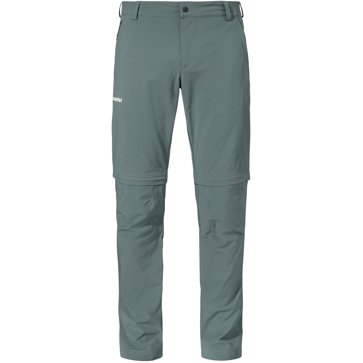 Schöffel Herren Folkstone Zip-Off Hose (Größe S, gruen)
