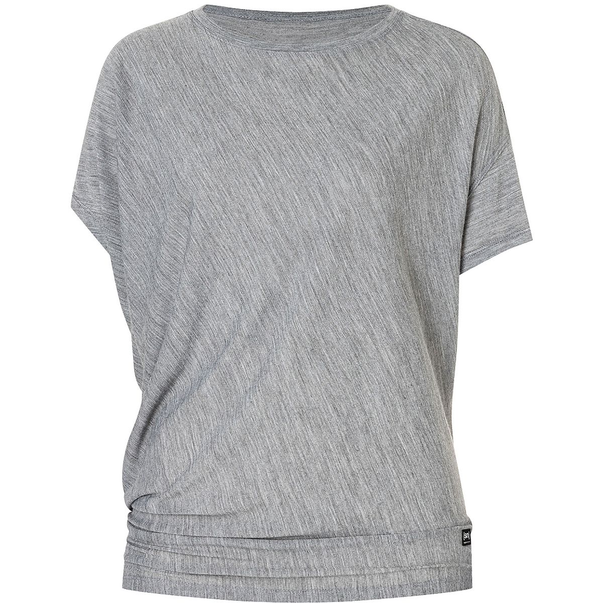 Super.Natural Donna Maglietta Yoga Loose (Taglia L, Grigio)