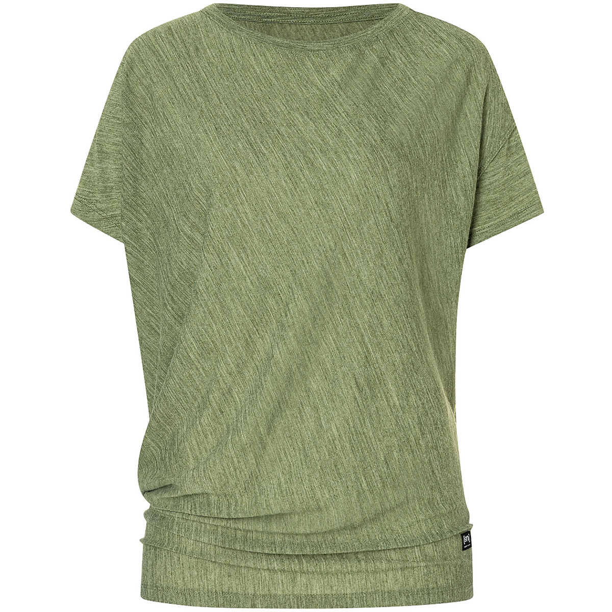 Super.Natural Donna Maglietta Yoga Loose (Taglia L, Verde)