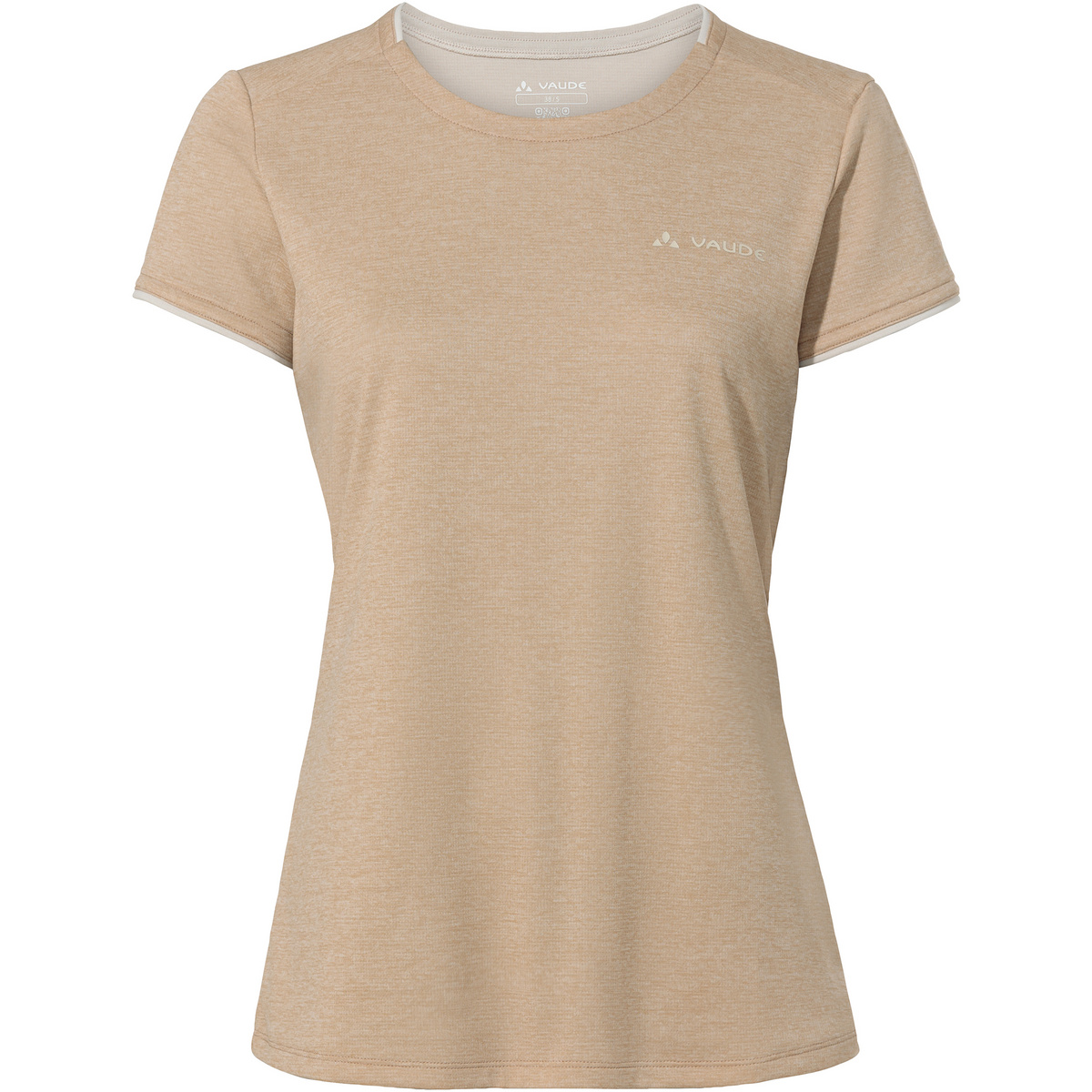 Vaude Donna Maglietta Essential (Taglia XXS, Beige)