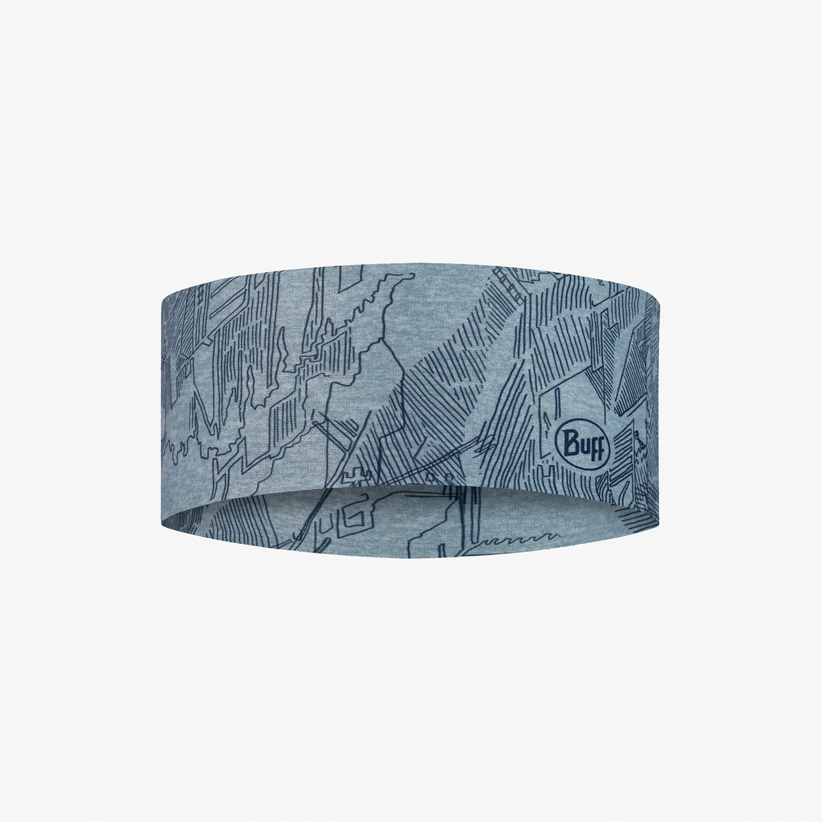 Buff COOLNET UV Wide Stirnband (Größe ONE SIZE, blau)