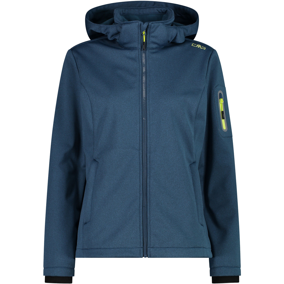 CMP Damen Soft Melange Jacke (Größe XS, blau)
