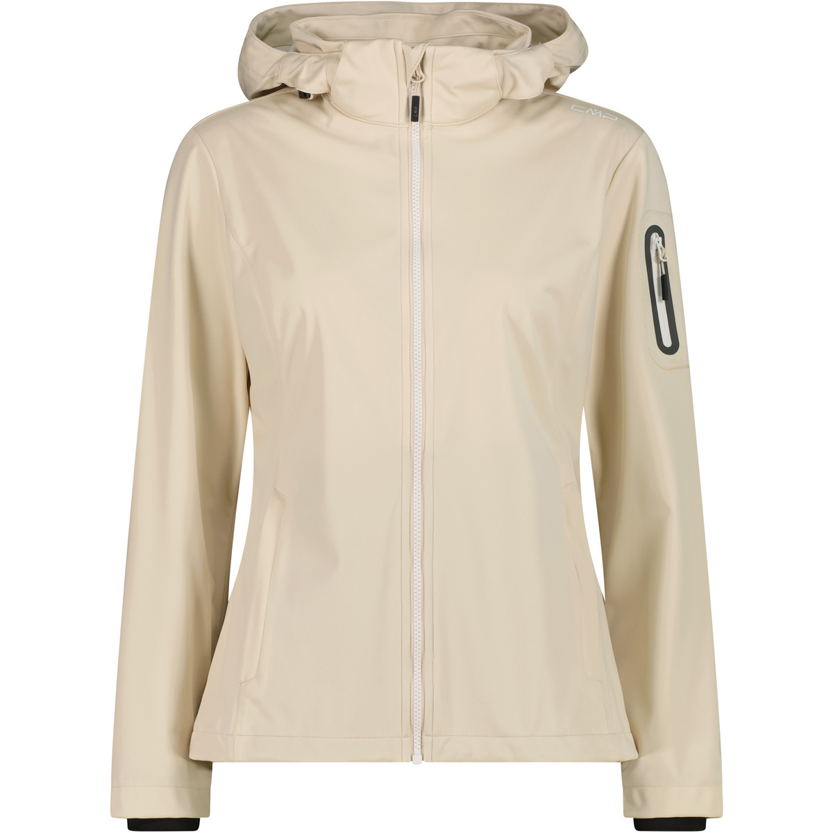 CMP Donna Giacca softshell Light (Taglia XL, Beige)