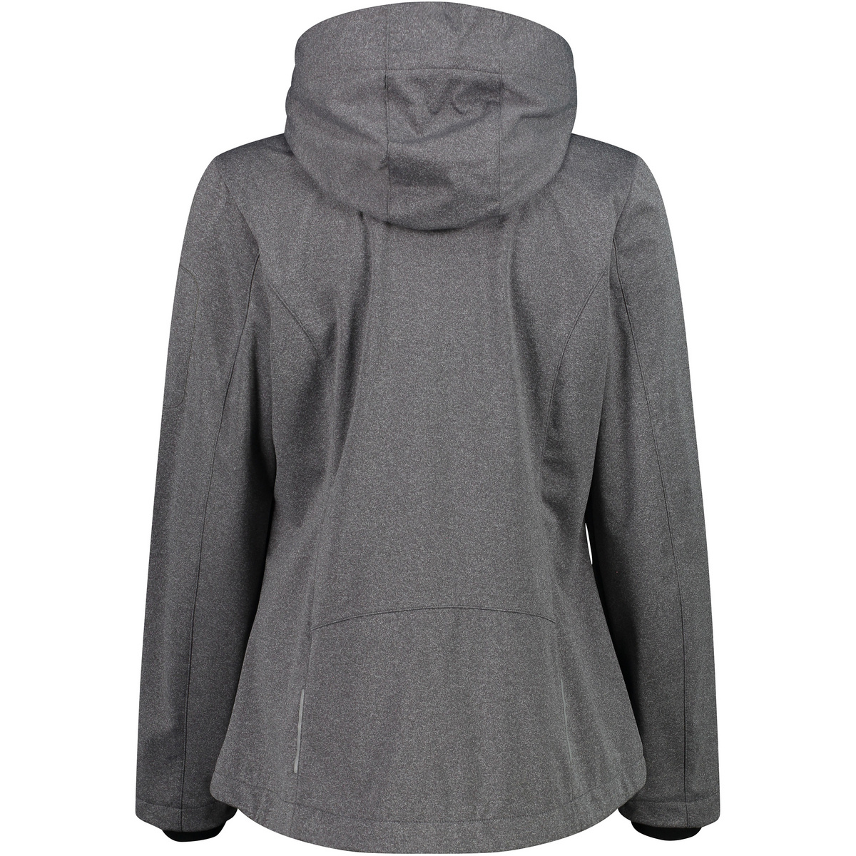 CMP Damen Light Melange Softshell Jacke (Größe L, grau)