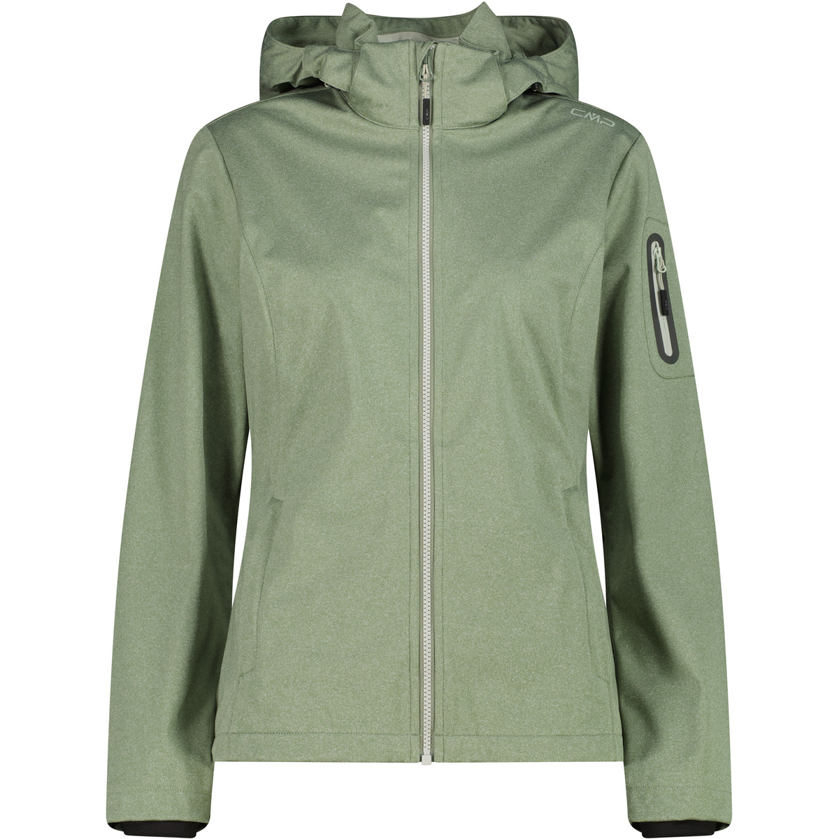 CMP Damen Light Melange Softshell Jacke (Größe XL, gruen)