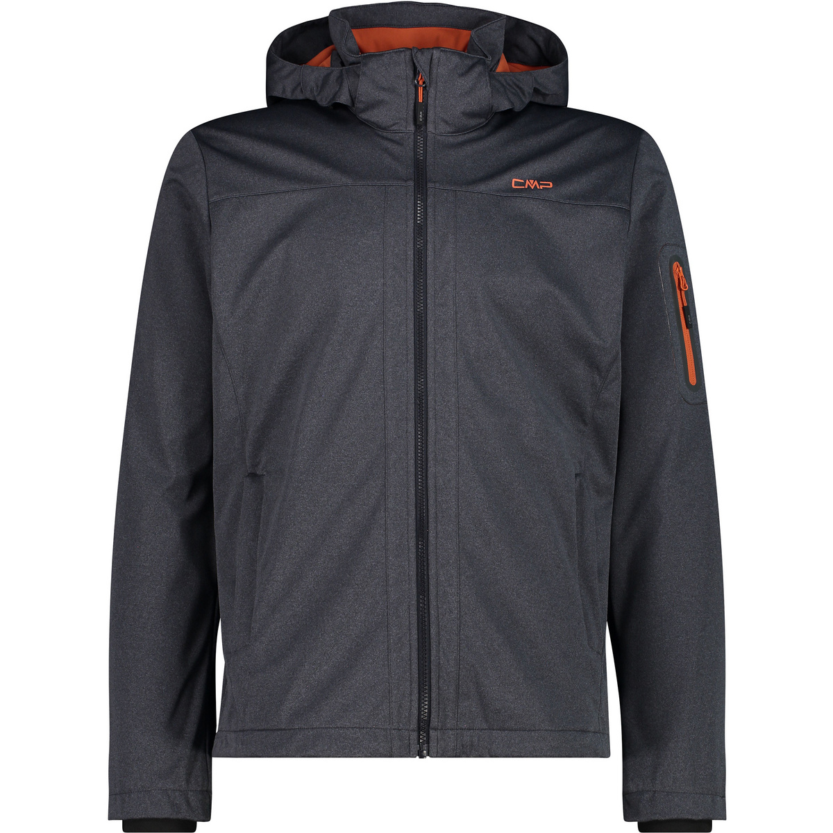 CMP Homme Veste Light Softshell Melange (taille 4XL, Gris)