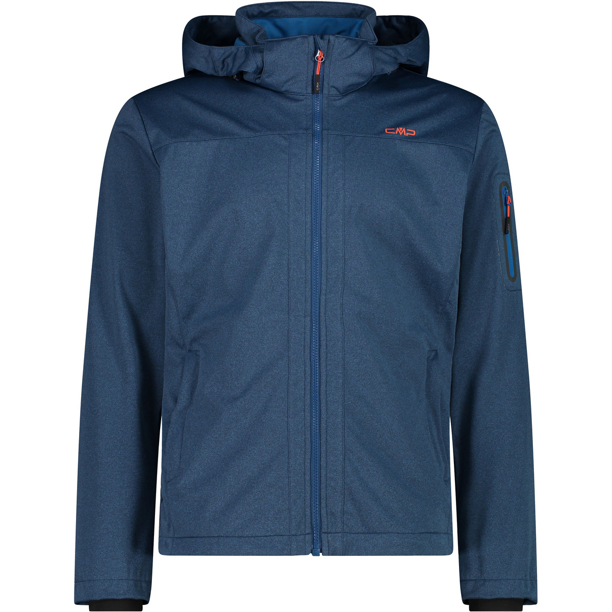 CMP Herren Light Softshell Melange Jacke (Größe XXL, blau)