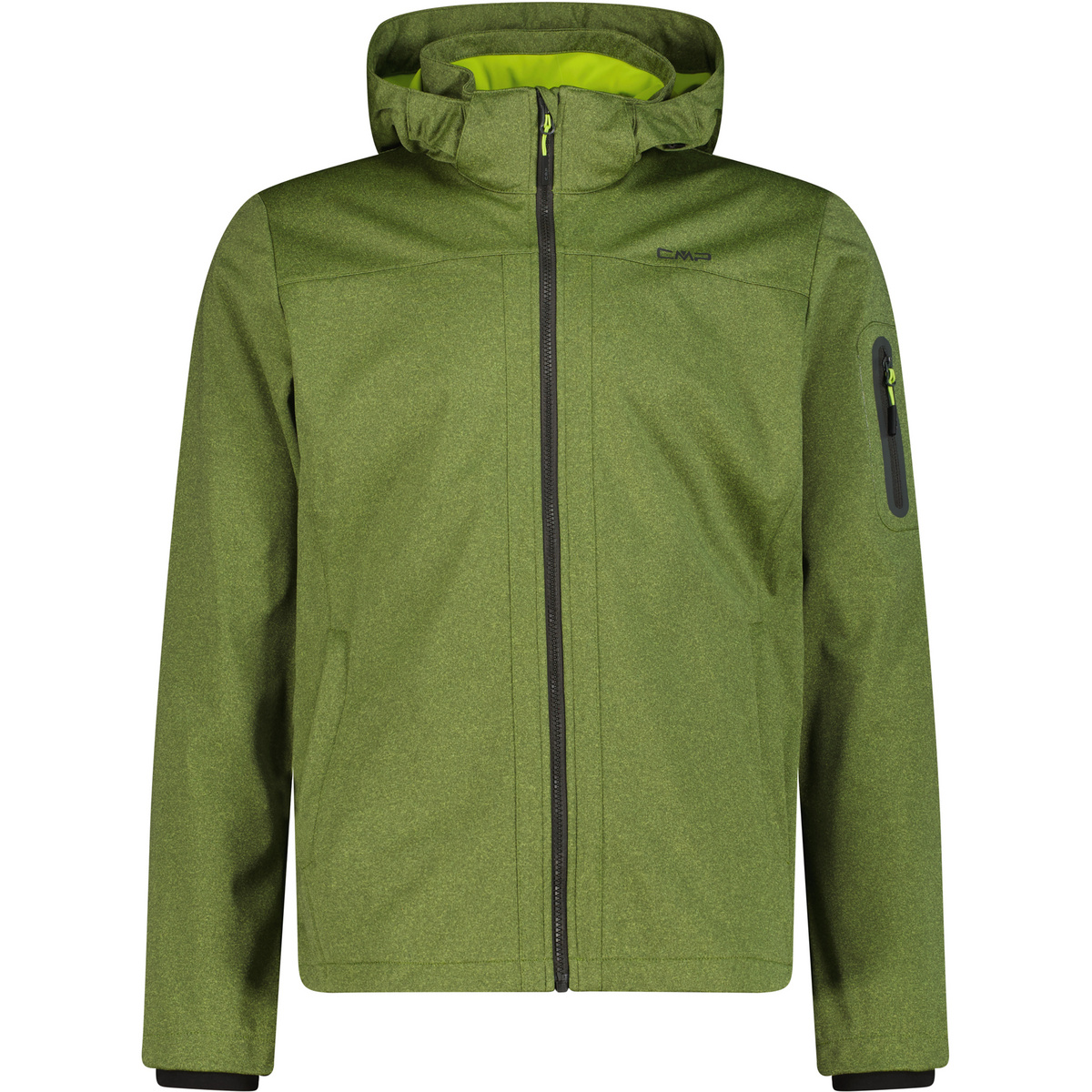 CMP Herren Light Softshell Melange Jacke (Größe XL, oliv)