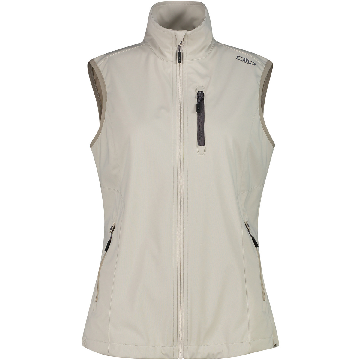 CMP Donna Gilet softshell Light (Taglia S, Beige)
