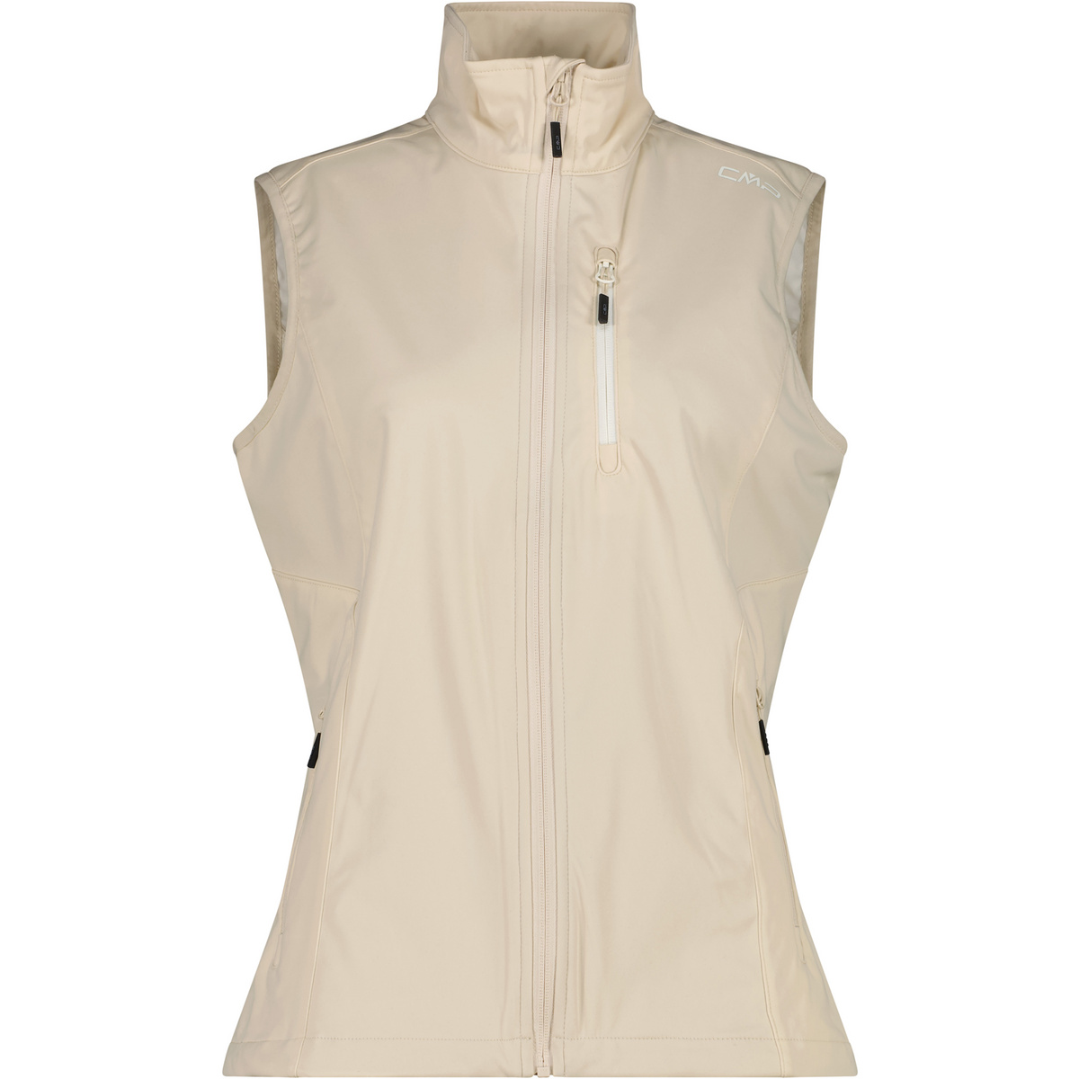 CMP Damen Light Softshell Weste (Größe 3XL, beige)