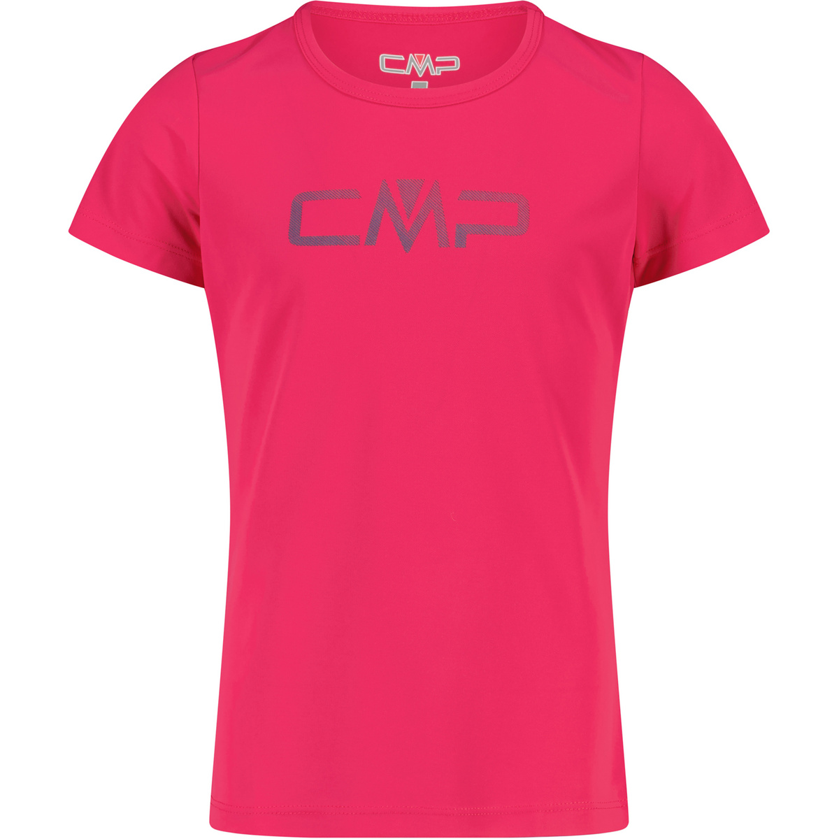 CMP Kinder Print T-Shirt (Größe 116, pink)