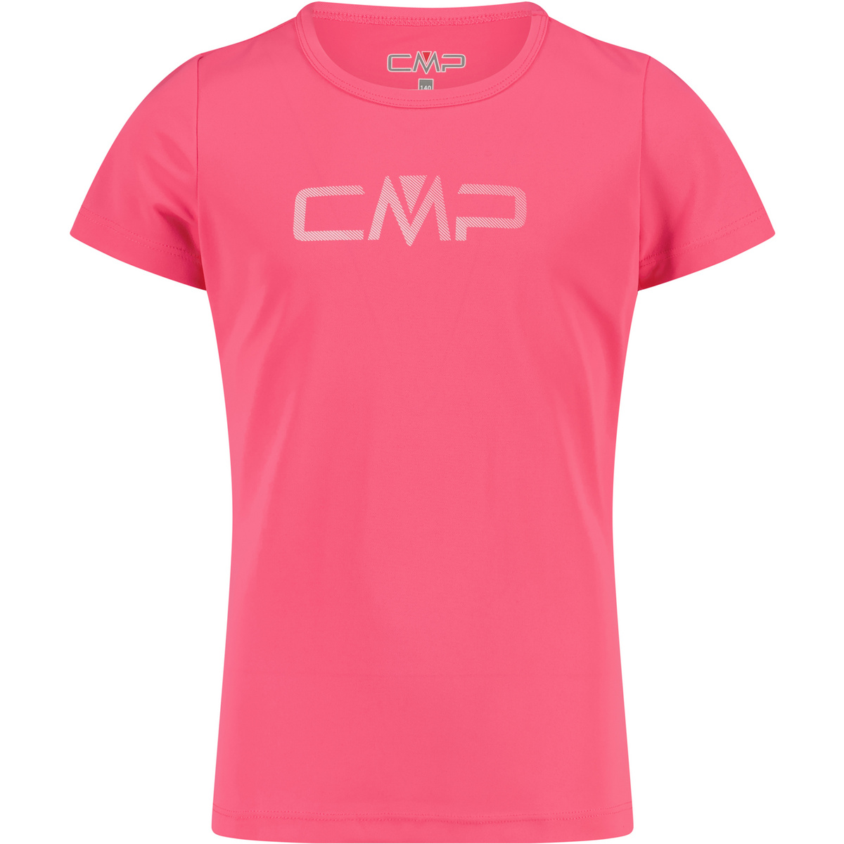 CMP Kinder Print T-Shirt (Größe 140, pink)