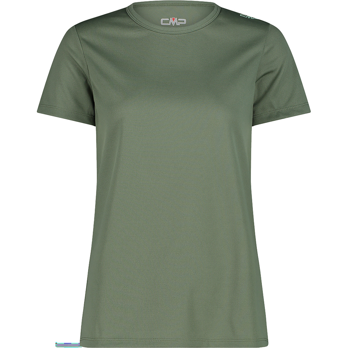 CMP Donna Maglietta funzionale (Taglia 3XL, Verde)