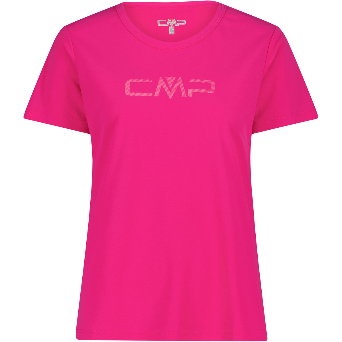 CMP Donna Maglietta funzionale Print (Taglia M, Magenta)