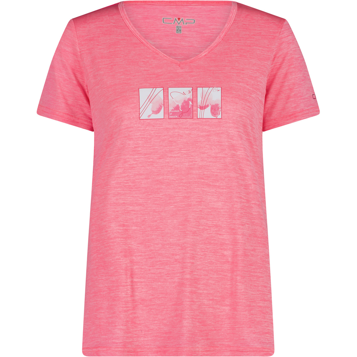 Image of CMP Donna Maglietta Melange Print