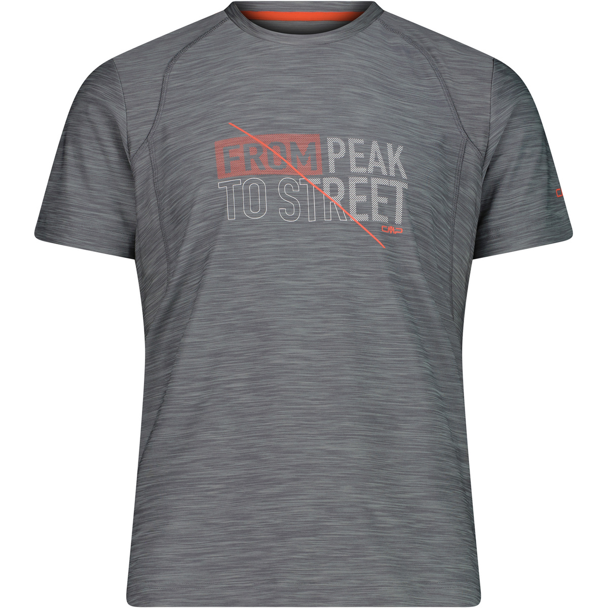 Image of CMP Uomo Maglietta Melange Print