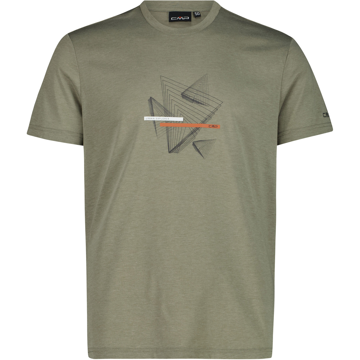 Image of CMP Uomo Maglietta Cotton Print