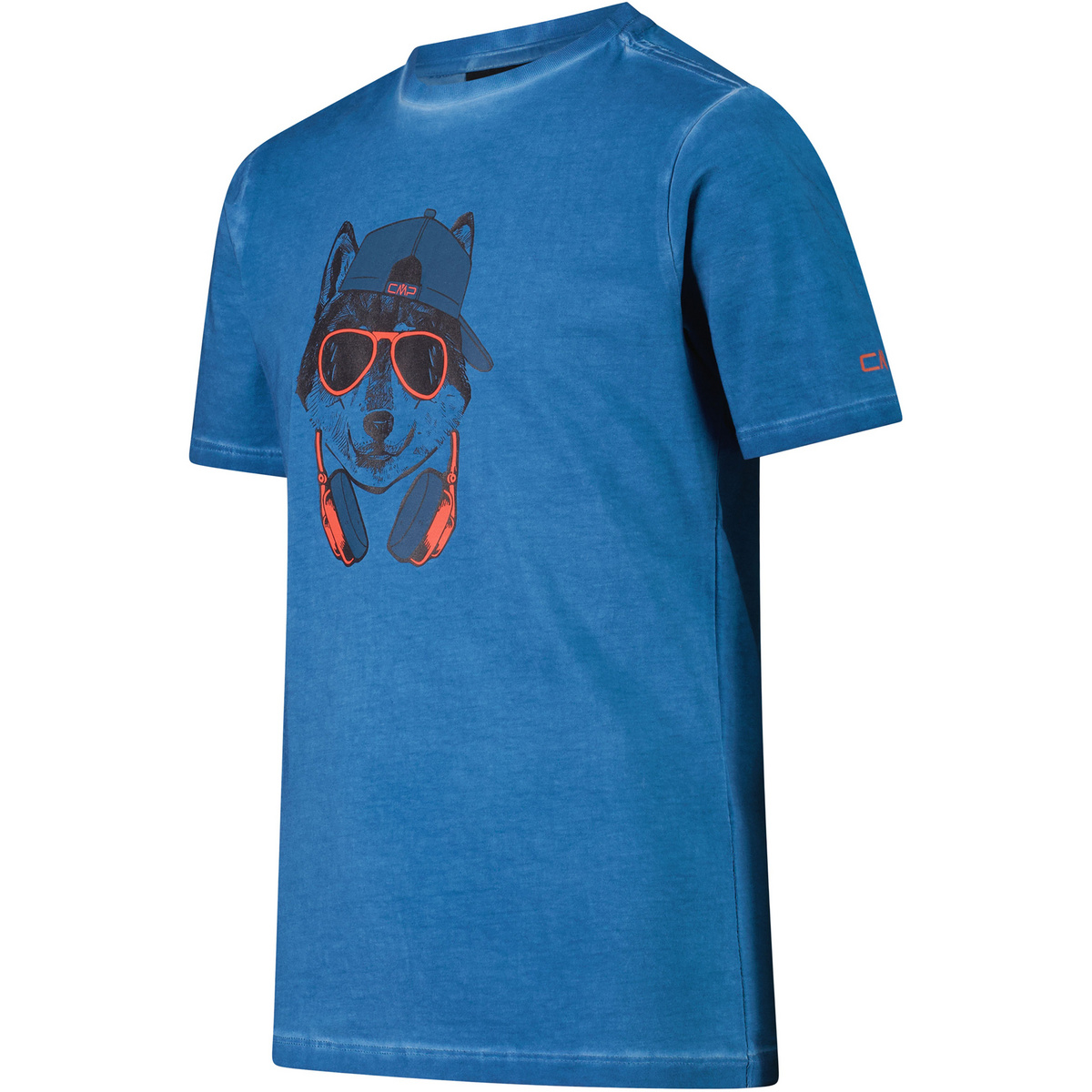 CMP Kinder Boys Stretch T-Shirt (Größe 116, blau)