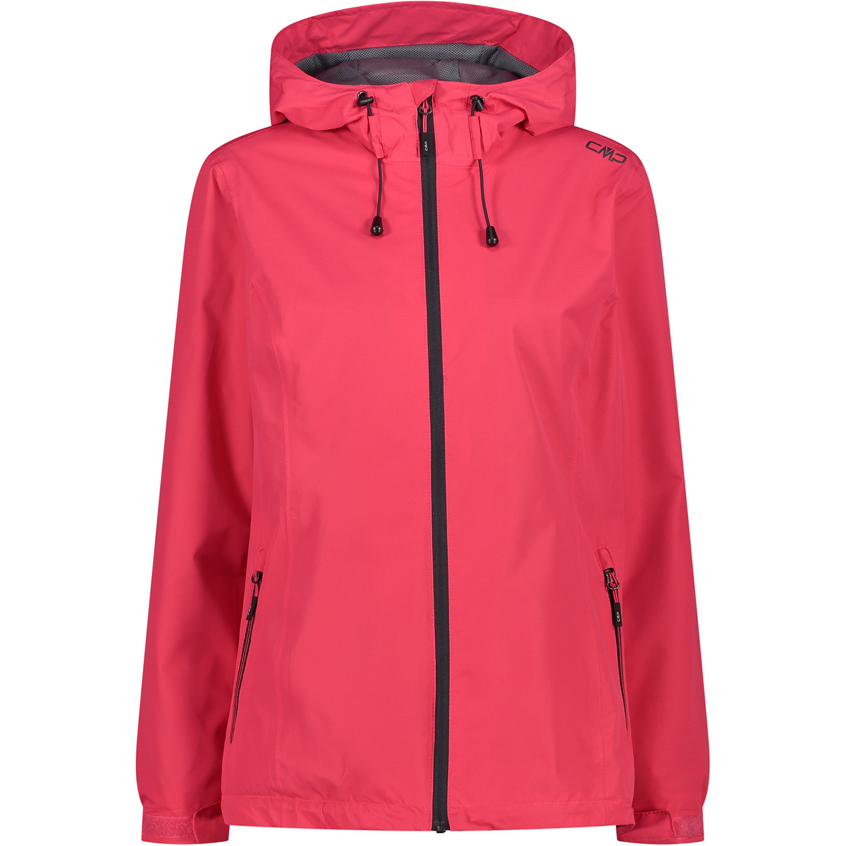 CMP Damen Rain Fix Hoodie Jacke (Größe XXL, pink)