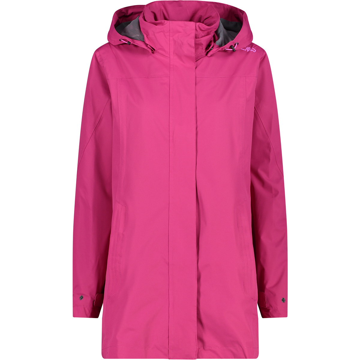 Image of CMP Damen Rain Hoodie Button Jacke