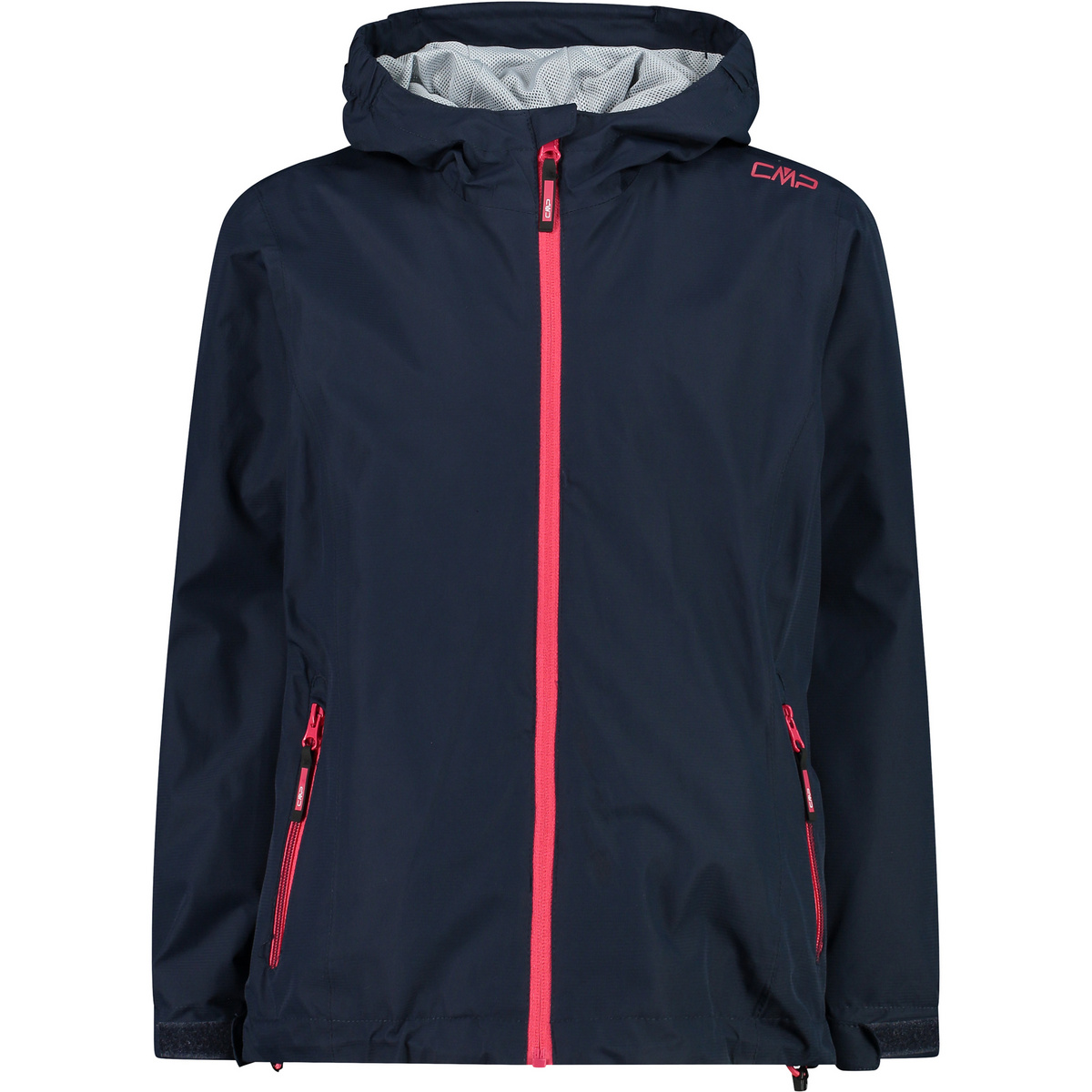 CMP Kinder Rain Hoodie Jacke (Größe 176, blau)
