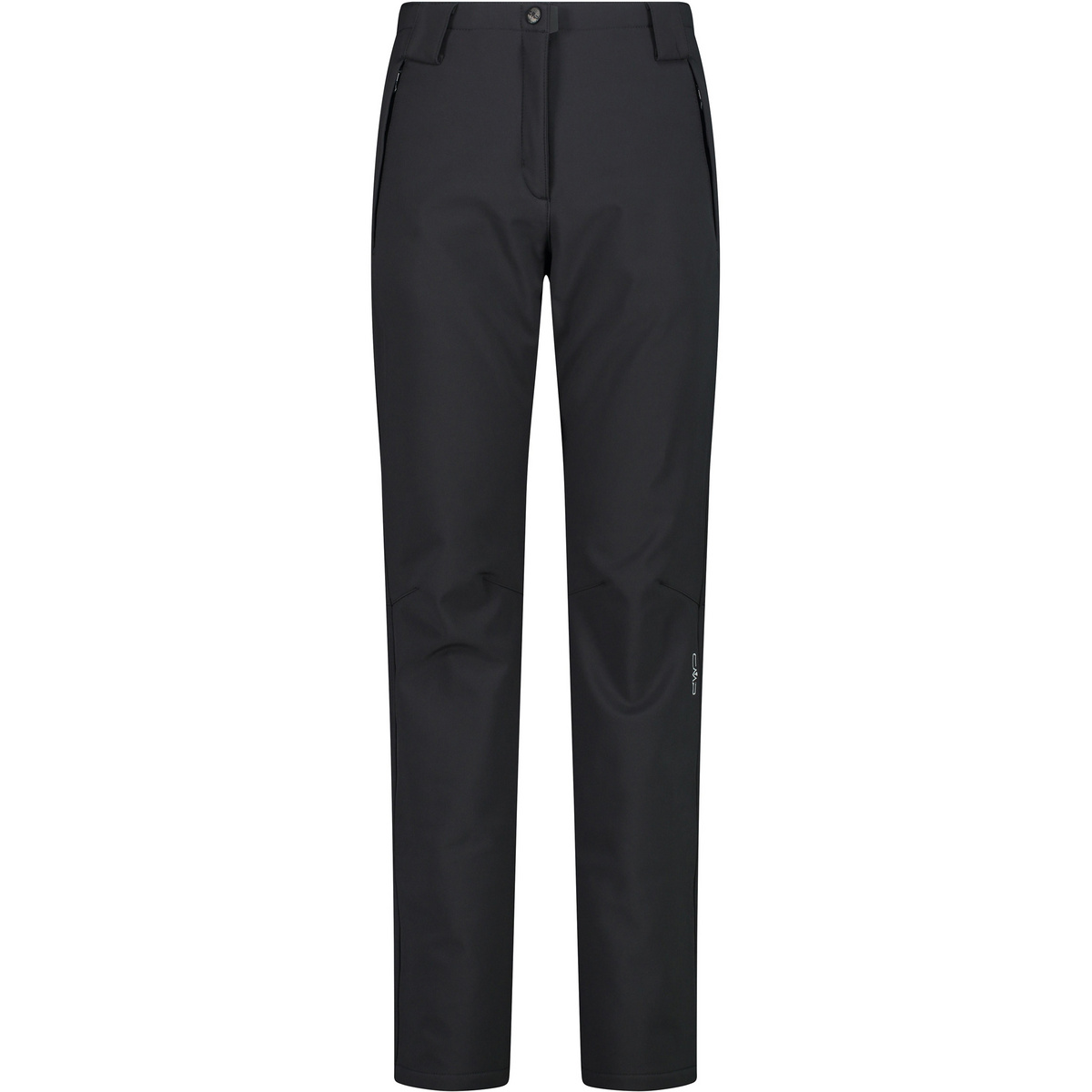 CMP Donna Pantaloni softshell (Taglia XXS, Grigio)