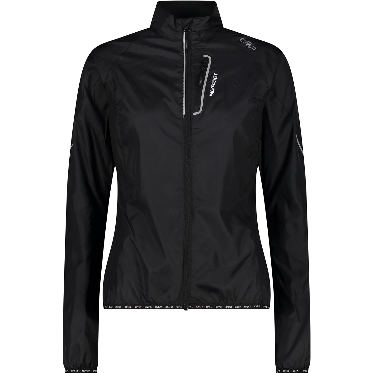 CMP Damen Extralight Jacke (Größe L, schwarz)