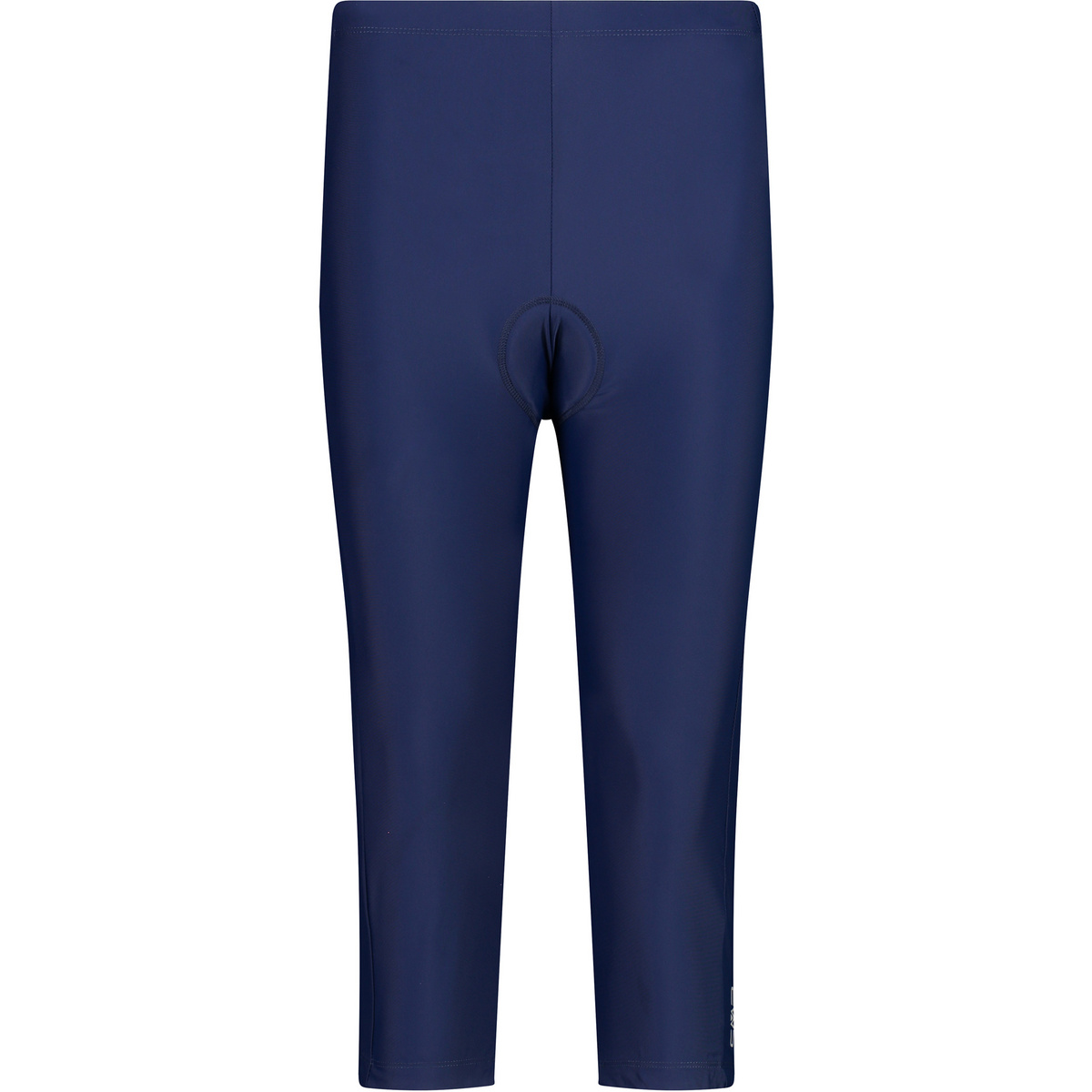 CMP Donna Pantaloni Bike Stretch 3/4 (Taglia L, Blu)