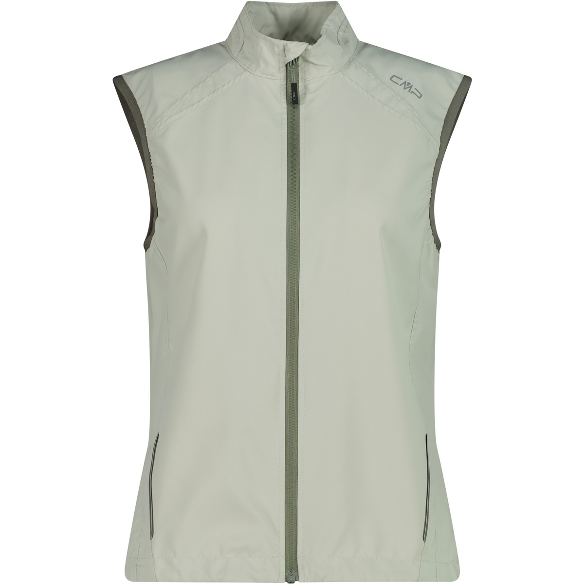CMP Damen Windproof Weste (Größe S, beige)