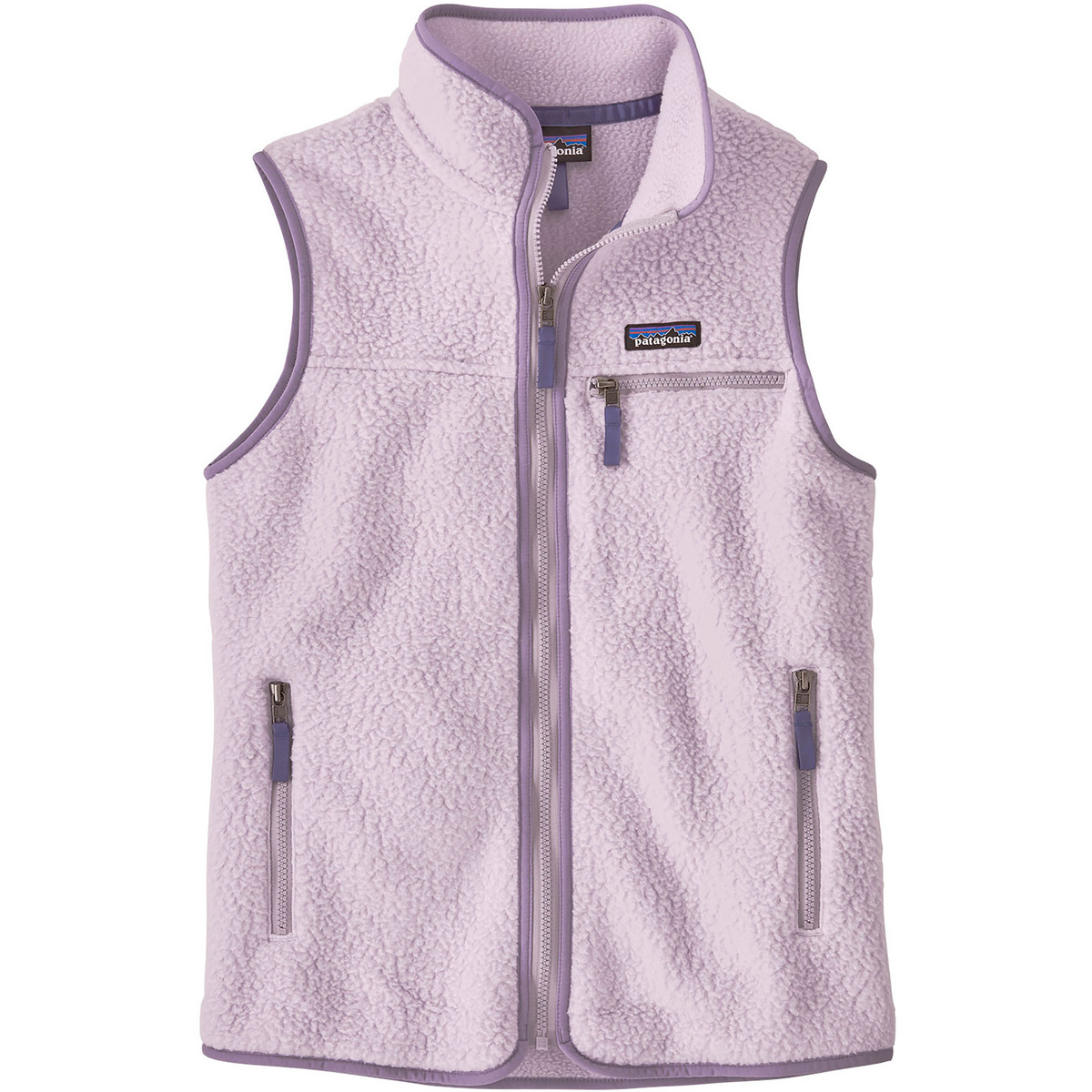 Patagonia Donna Gilet Retro Pile (Taglia L, Viola)