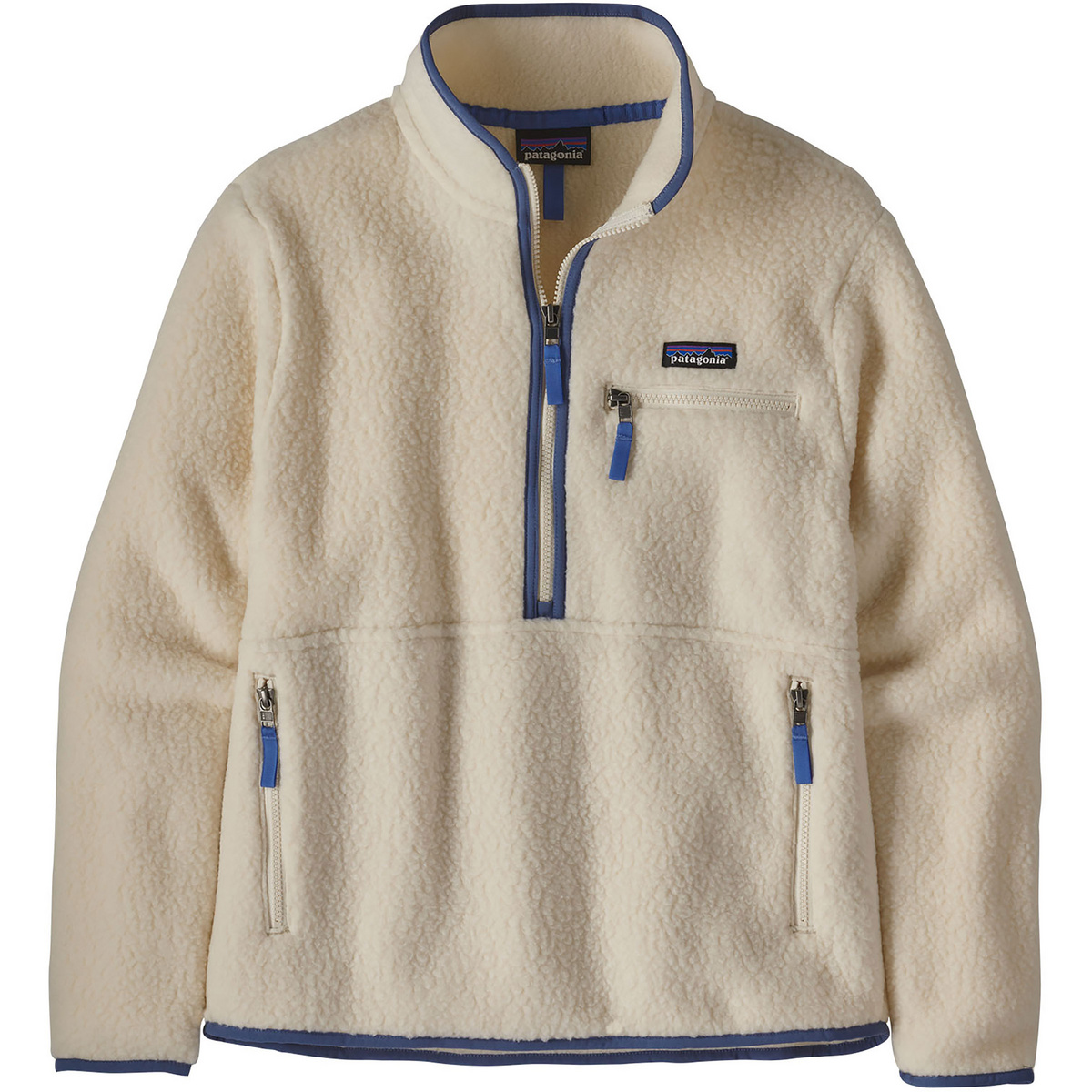 Patagonia Damen Pile Retro Marsupial Pullover (Größe L, beige)