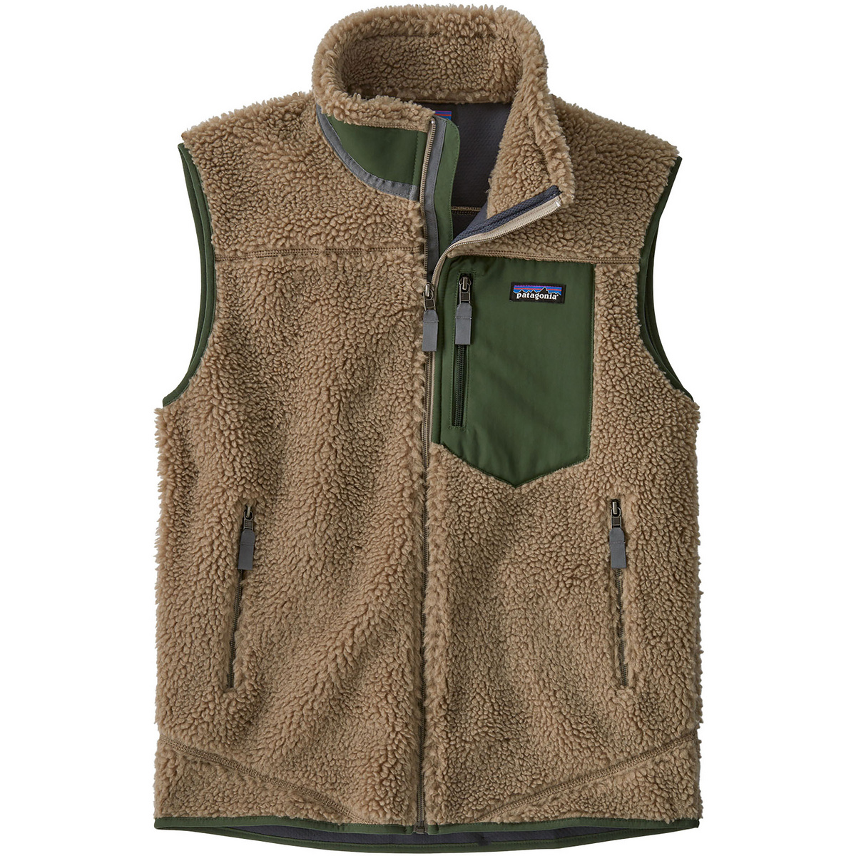 Patagonia Herren Classic Retro-X Weste (Größe S, beige)